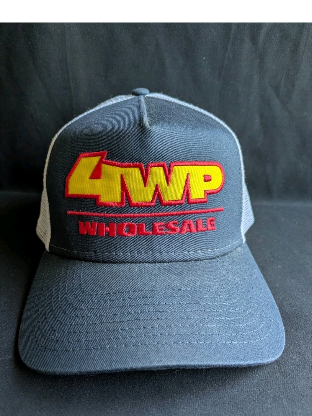 4 WHEEL PARTS 4WP New Era 9forty Mesh Snapback Trucker Hat Cap - Offroad Racing